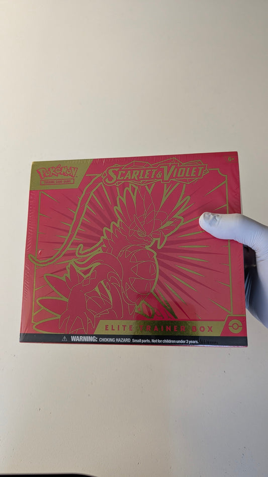 Scarlet & Violet Elite Trainer Box [Koraidon] - SV01: Scarlet & Violet Base Set (SVI) MINOR TEAR